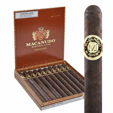 Macanudo Maduro Prince Phillip Churchill Medium Flavored Cigars Boston's Cigar Shop