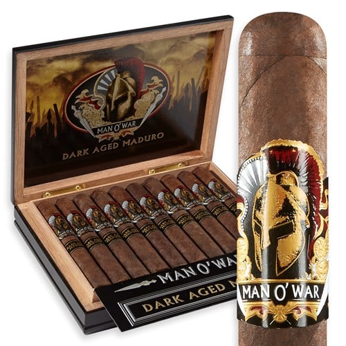 Man O' War Dark Aged Maduro Torpedo Full Flavored Cigars Boston's Cigar Shop