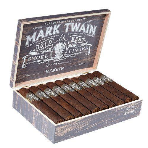 Mark Twain Memoir No. 1 Double Corona Medium Flavored Cigars Boston's Cigar Shop
