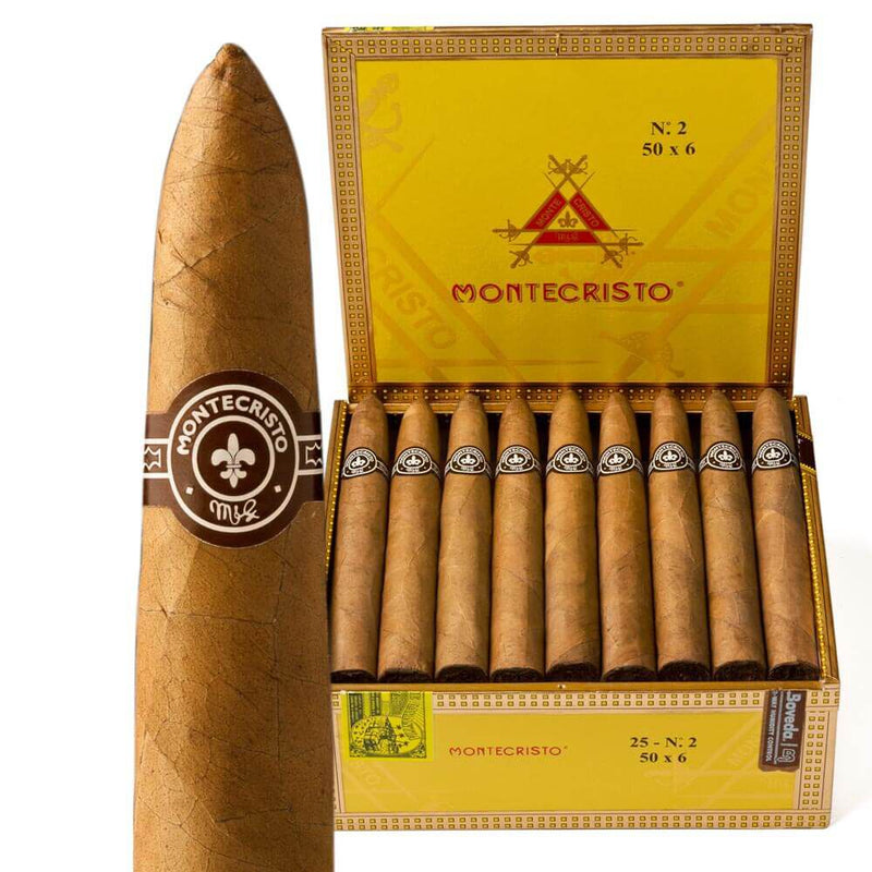 Montecristo Original No.2 Torpedo Medium Flavored Cigars Boston's Cigar Shop
