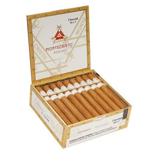 Montecristo White Label Churchill Sweet Flavor Boston's Cigar Shop