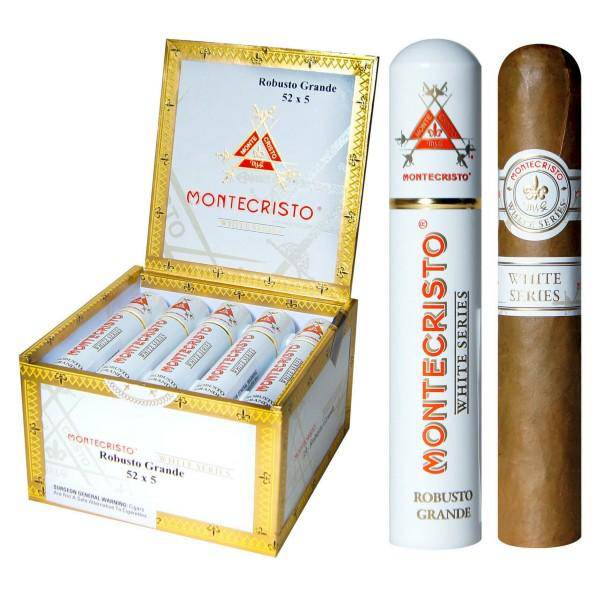 Montecristo White Label Robusto Grande Tube Sweet Flavor Boston's Cigar Shop