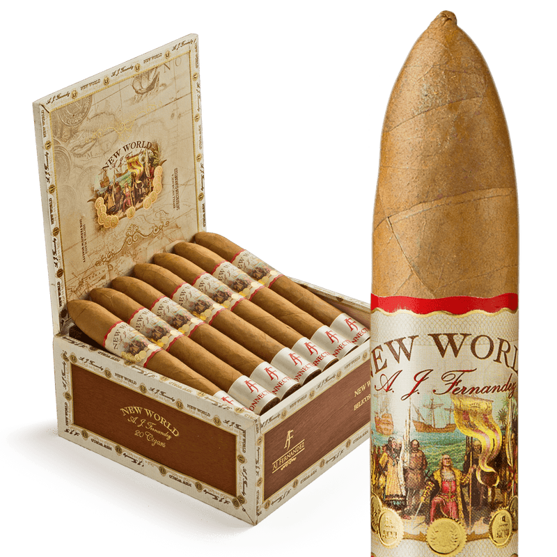 New World Connecticut by AJ Fernandez Belicoso Mild Flavor Cigar Boston's Cigar Shop
