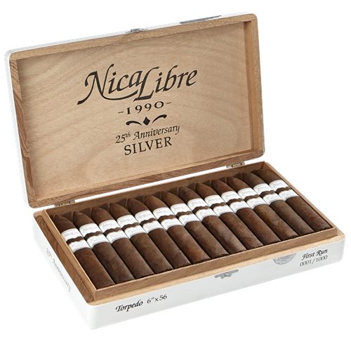Nica Libre 25th Anniversary Torpedo Full Flavored Cigars Boston's Cigar Shop
