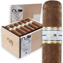 Oliva Nub 358 Cameroon Gordo medium-flavored cigar, showcasing the cigar's length and rich Cameroon wrapper.