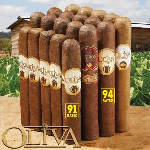 Oliva Top Twenty Brand Sampler Pack of 20 Medium Flavor Cigar Boston's Cigar Shop