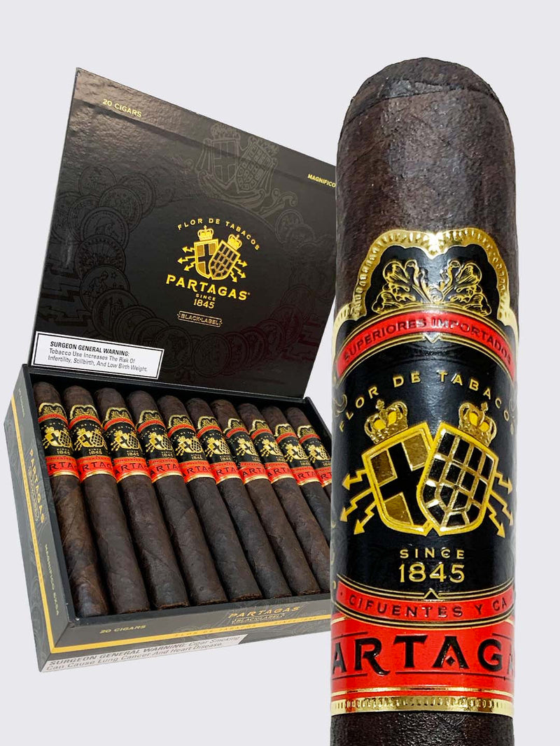 Partagas Black Label Bravo Full Flavored Cigars Boston's Cigar Shop