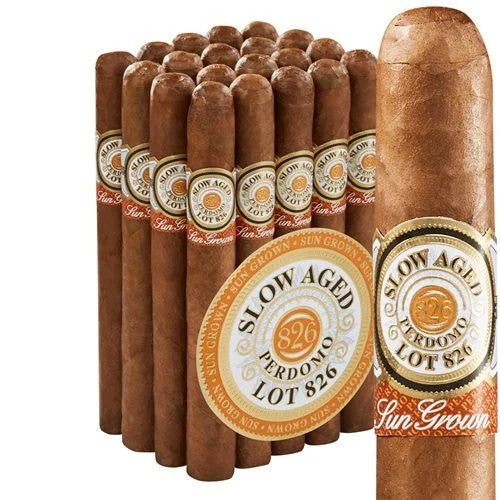Perdomo Slow-Aged Lot 826 Sun Grown Churchill Medium Flavored Cigars Boston's Cigar Shop