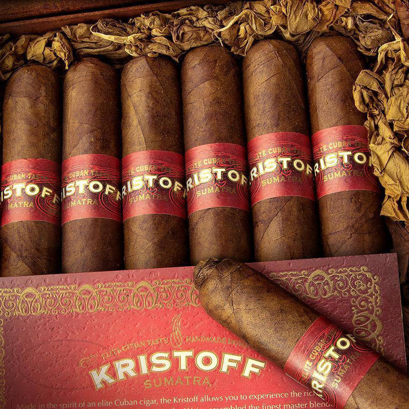 Medium Flavored Cigars Kristoff Sumatra Robusto Boston's Cigar Shop
