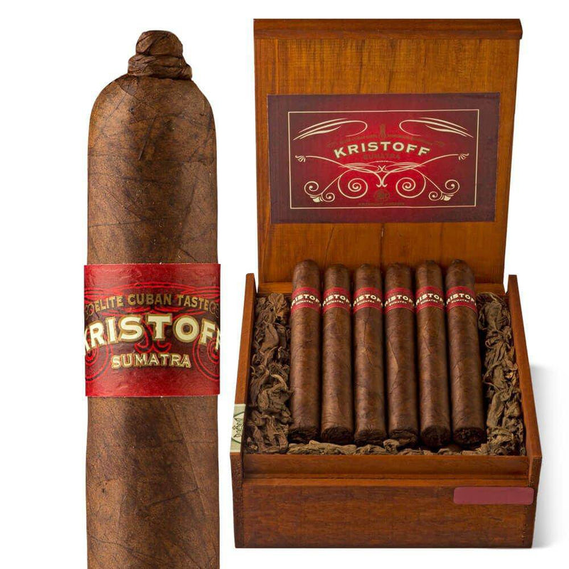 Medium Flavored Cigars Kristoff Sumatra Robusto Boston's Cigar Shop