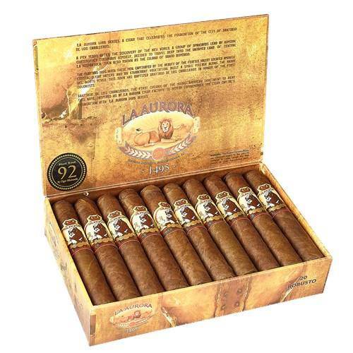 Full Flavored Cigars La Aurora 1495 Series Robusto Boston's Cigar Shop