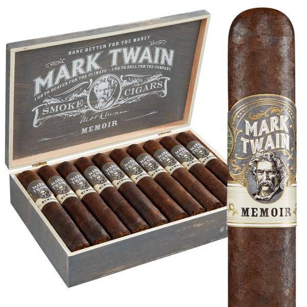 Medium Flavored Cigars Mark Twain Memoir No. 2 Gordo Boston's Cigar Shop