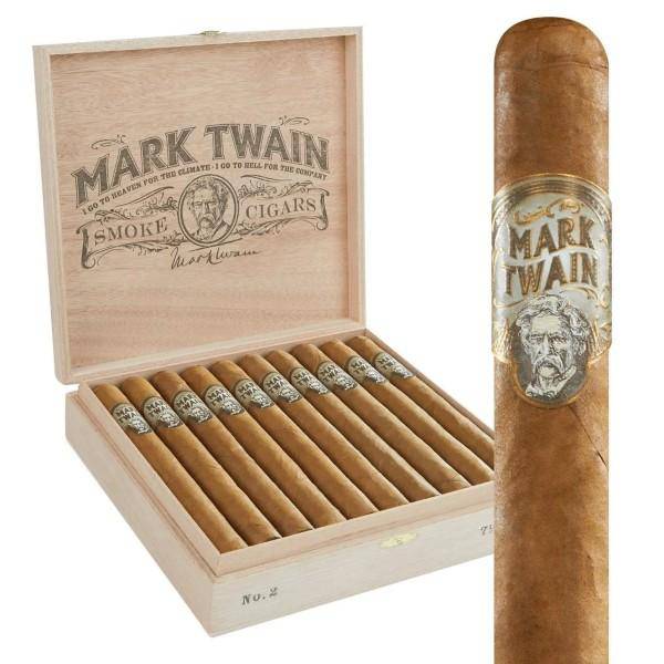 Medium Flavored Cigars Mark Twain No. 1 Churchill Boston's Cigar Shop