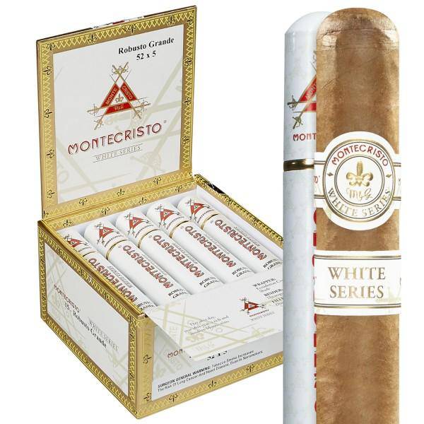 Sweet Flavor Montecristo White Label Robusto Grande Tube Boston's Cigar Shop
