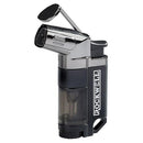 Cigar Lighter Rockwell Incline Triple Torch Gunmetal Boston's Cigar Shop