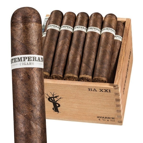 Sweet Flavored Cigar RoMa Craft Intemperance BA XXI Ambition Belicoso Boston's Cigar Shop