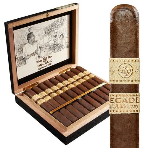 Rocky Patel Decade Cigars Emperor Gordo Medium Flavored Cigars Boston's Cigar Shop