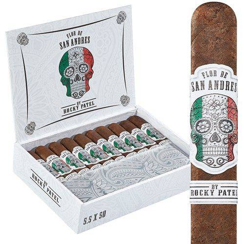 Rocky Patel Flor de San Andres Churchill Medium Flavored Cigars Boston's Cigar Shop