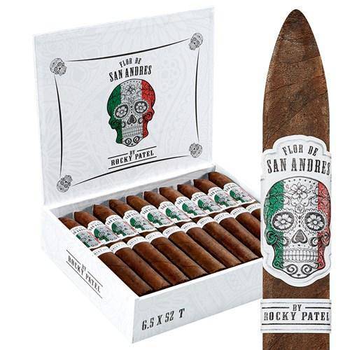 Rocky Patel Flor de San Andres Torpedo Medium Flavored Cigars Boston's Cigar Shop