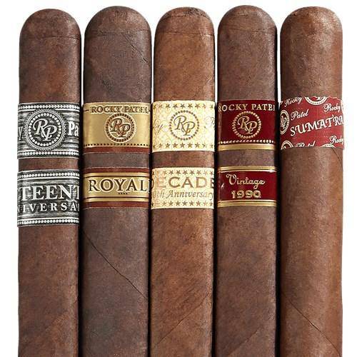 Rocky Patel High-End 5-Cigar Sampler Medium Flavor Cigar Boston's Cigar Shop