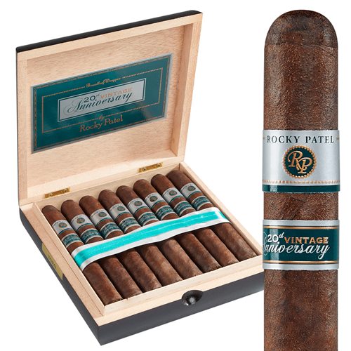 Rocky Patel Vintage 20th Anniversary Robusto Full Flavored Cigars Boston's Cigar Shop