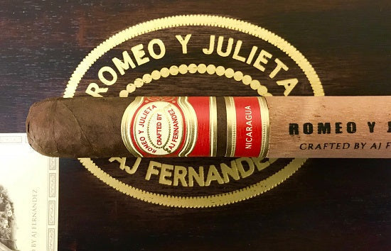 Romeo y Julieta By AJ Fernandez Belicoso Medium Flavored Cigars Boston's Cigar Shop