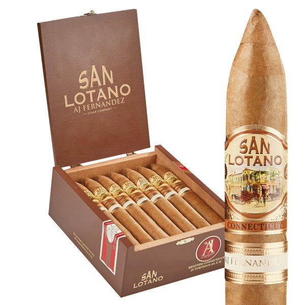 San Lotano Requiem Connecticut Torpedo Mild Flavor Cigar Boston's Cigar Shop