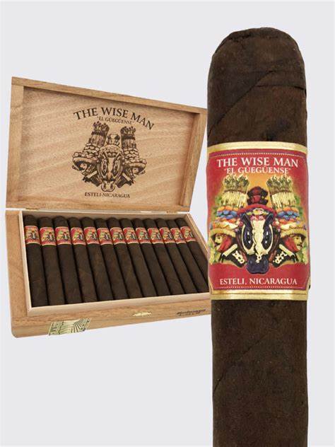 The Wise Man Maduro Robusto Coffee Infused Boston's Cigar Shop