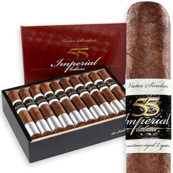 Victor Sinclair Serie '55' Imperial Habano Robusto Medium Flavored Cigars Boston's Cigar Shop