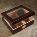 Whitetail Glasstop Humidor Cigar Humidor Boston's Cigar Shop