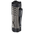 Xikar Tactical 1 Lighter Single Flame Black Gun Metal Cigar Lighter Boston's Cigar Shop